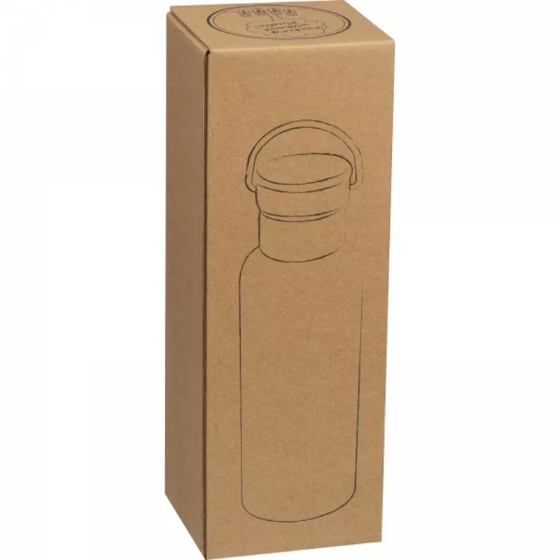 Butelka termiczna stalowa 500 ml EDOARDO - szary (6098307)