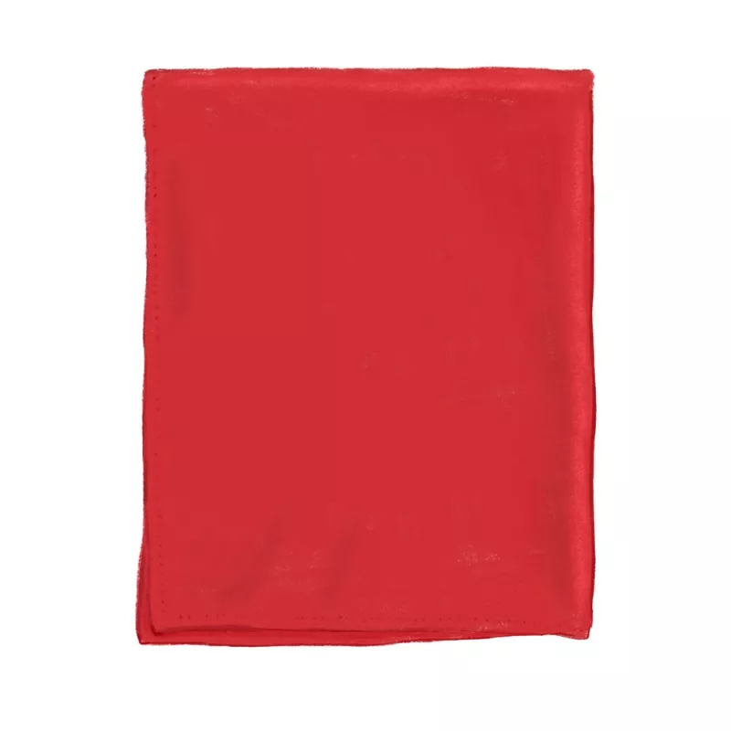 Pluszowy renifer z kocem polarowym 77 x 102 cm - czerwony (V5581-05)
