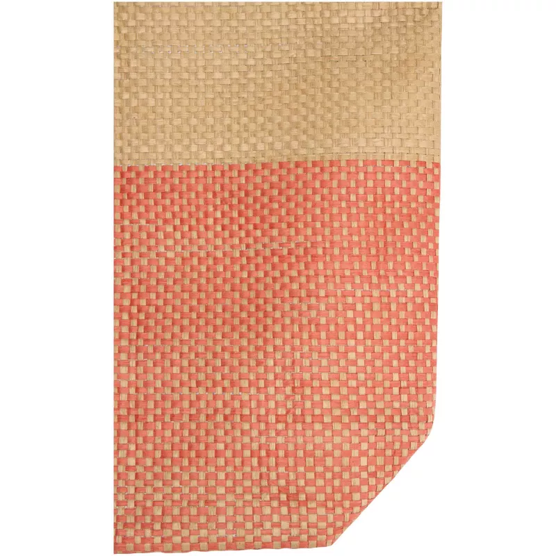 Rhythm - torba z papieru słomianego, pojemność 10 litrów - Brick (13015532)