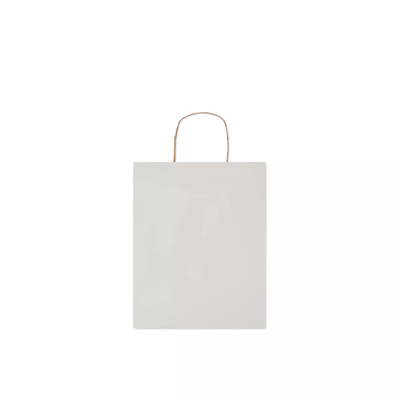 Torba prezentowa średnia 90 g/m² PAPER TONE M - Bialy (MO6173-06)