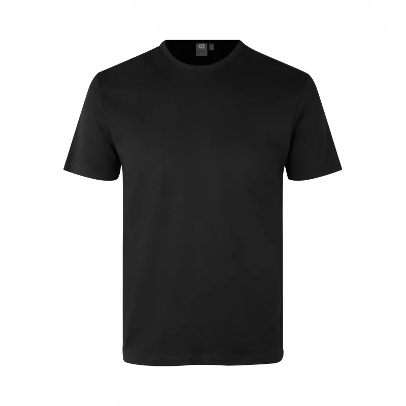 Koszulka bawełniana 210 g/m² ID Interlock T-shirt 0517 - Black (0517-BLACK)