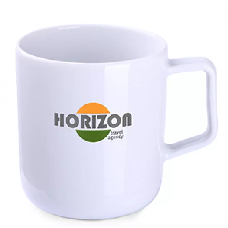 Kubek reklamowy Horizon 350 ml - biały (M/505-BIAŁY)