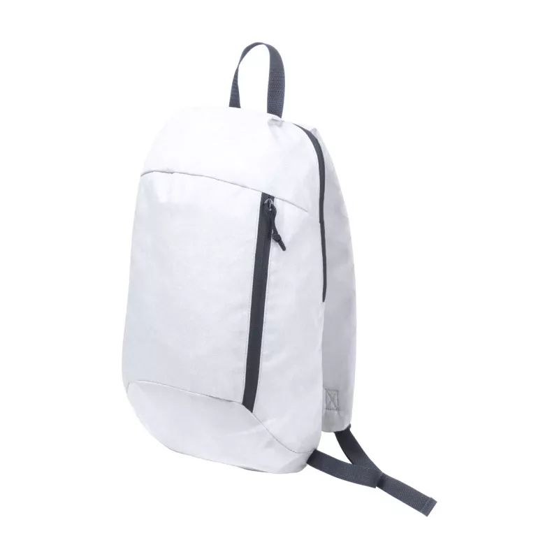 Plecak reklamowy poliestrowy 130g/m² Decath - biały (AP781152-01)