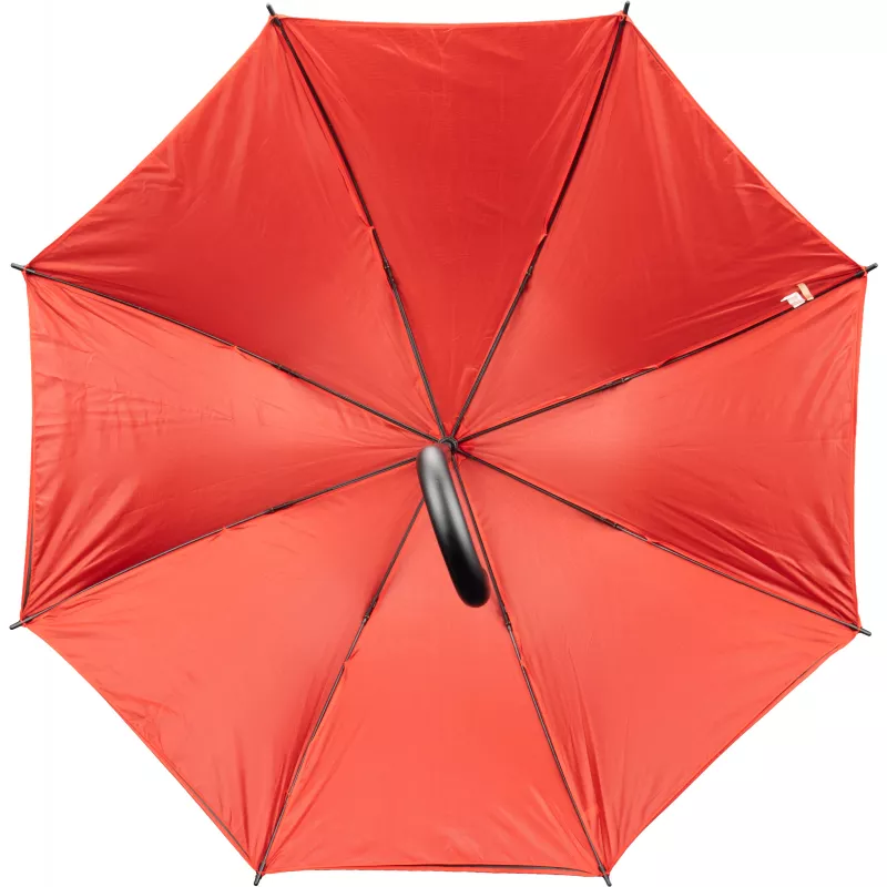 Parasol manualny ø102 cm FATIMA - czerwony (4519705)
