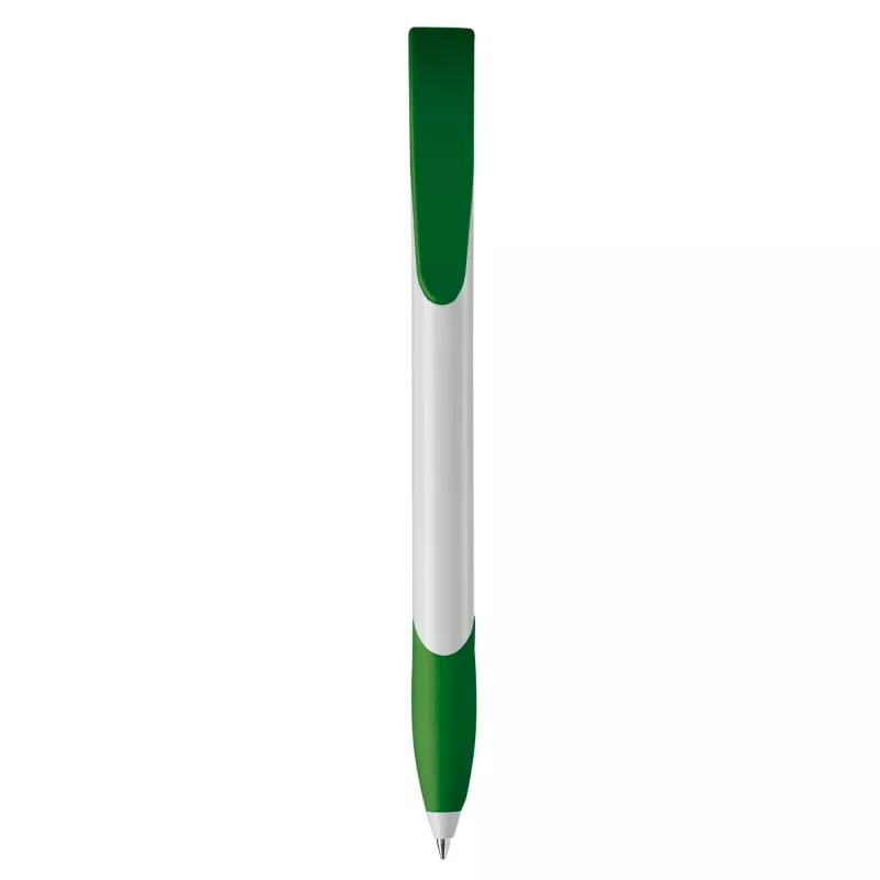 Długopis Apollo (kolor nietransparentny) - biało / zielony (LT87100-N0131)