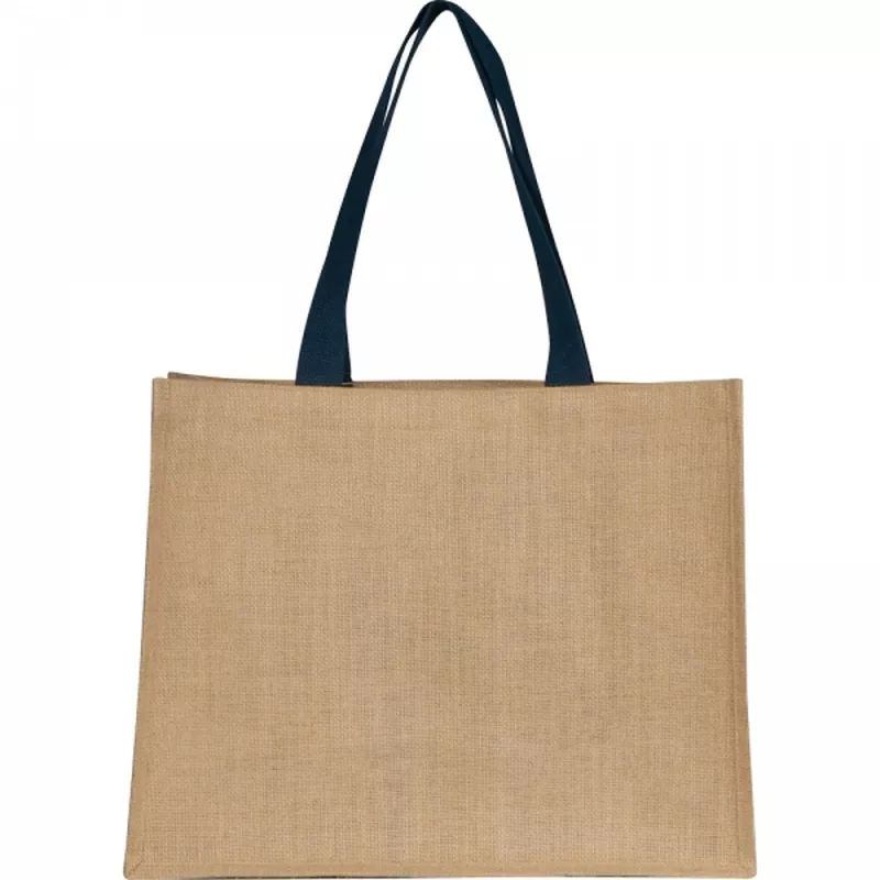 Torba z juty FERNANDA - granatowy (6389244)