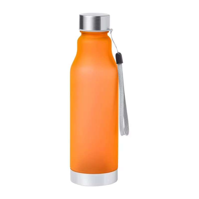 Butelka sportowa z tworzywa sztucznego RPET wolnego od BPA 600 ml Fiodor - pomarańcz (AP722806-03)