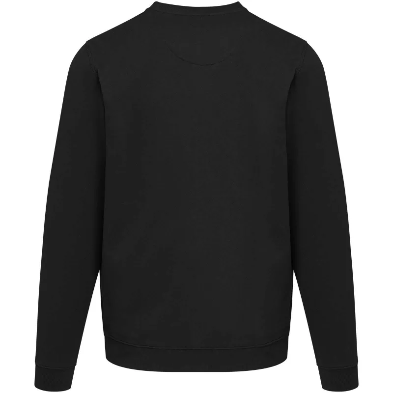 Jasper organiczna bluza unisex z recyklingu o gramaturze 280 g/m² z okrągłym dekoltem i certyfikatem OCS - Czarny (39561-BLACK)