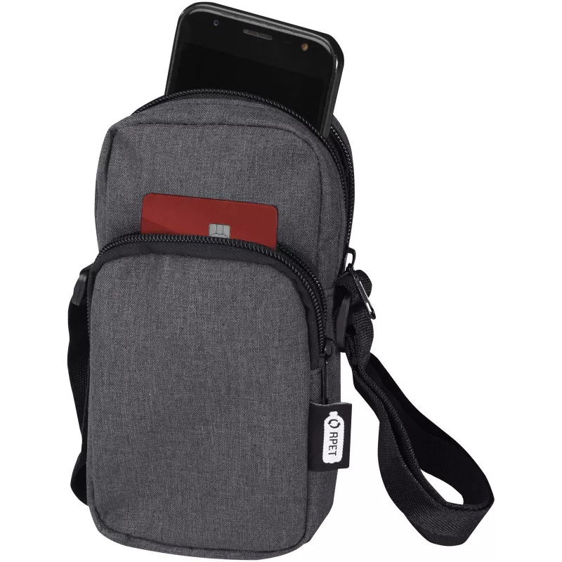 Ross etui na telefon z materiałów z recyklingu z certyfikatem GRS - Heather Charcoal (13007884)