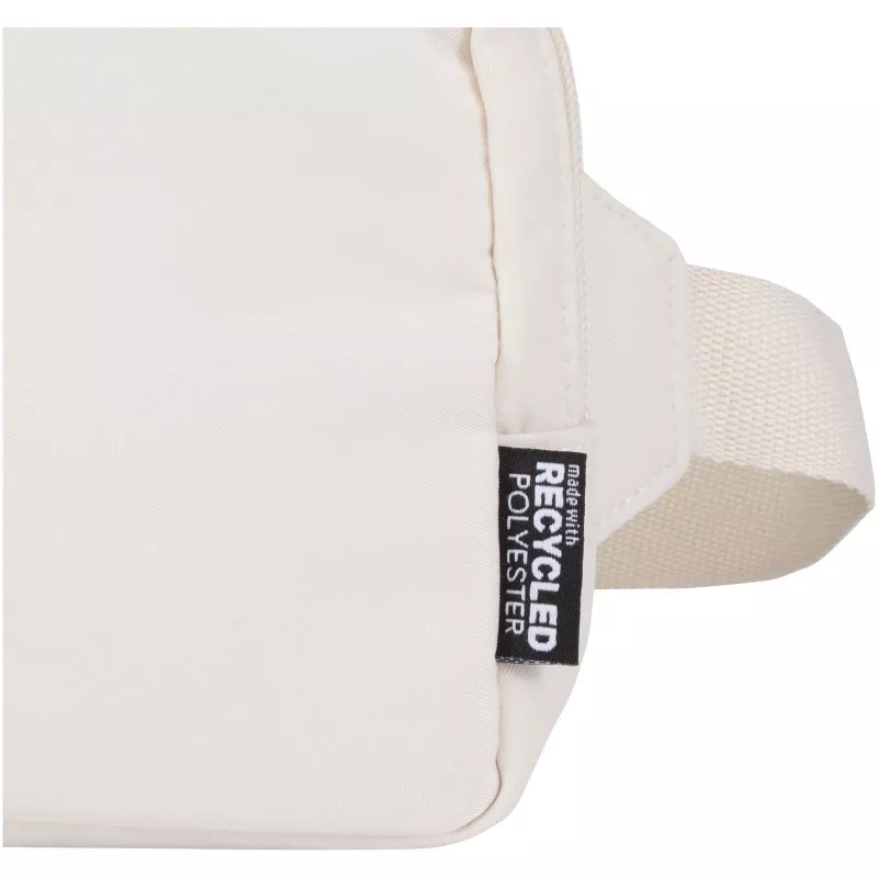 Trip Aware™, torba na ramię wykonana z materiałów z recyklingu, 1 l - Złamana biel (12076402)