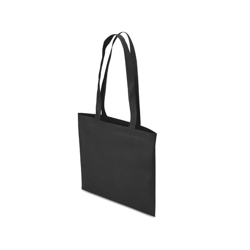 Torba na zakupy z włókniny 40x40 cm 80 g/m² TOTECOLOR - Czarny (IT3787-03)