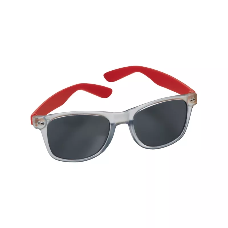 Okulary przeciwsłoneczne DAKAR - czerwony (059805)