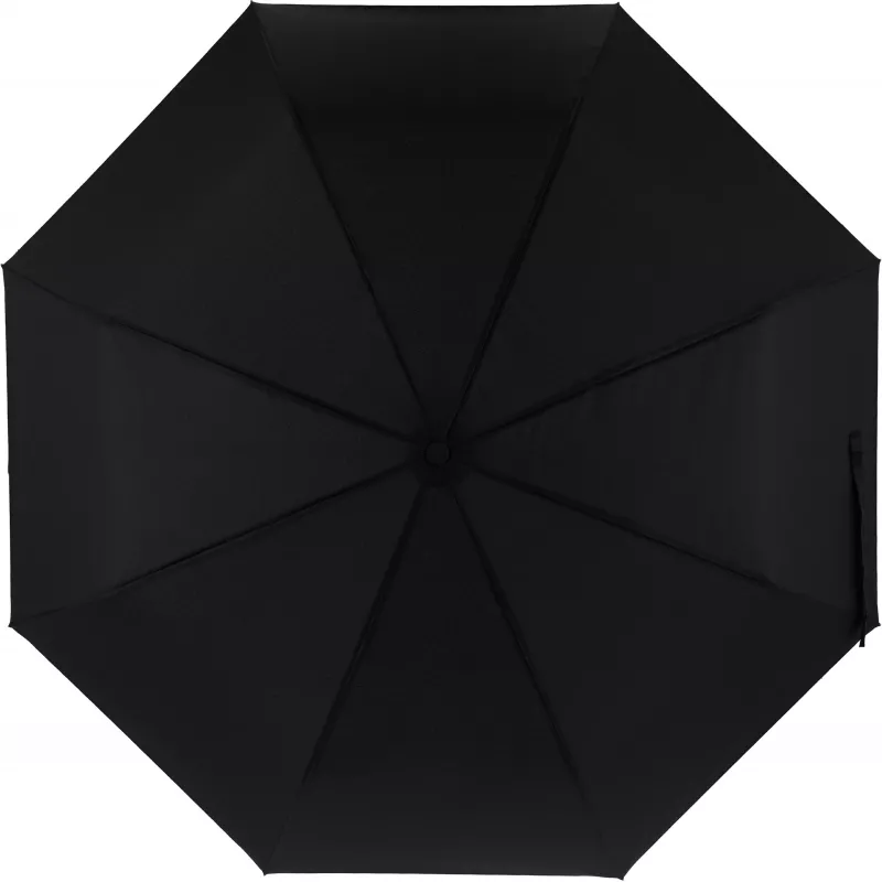 Parasol automatyczny Ø100 cm rPET IPSWICH - czarny (322303)