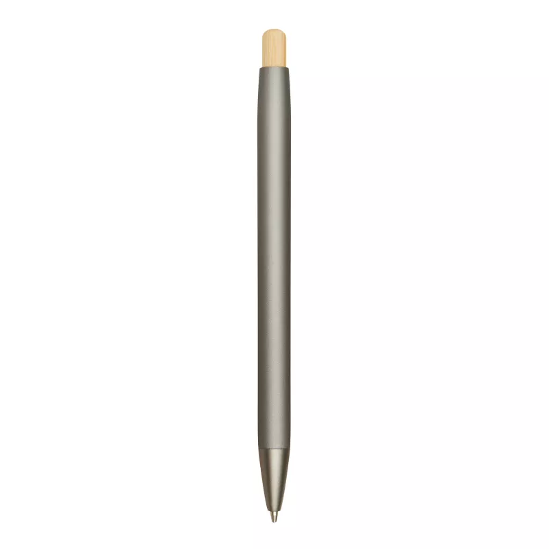 Długopis aluminiowy BAMBOO PUSHER - szary (56-1102253)