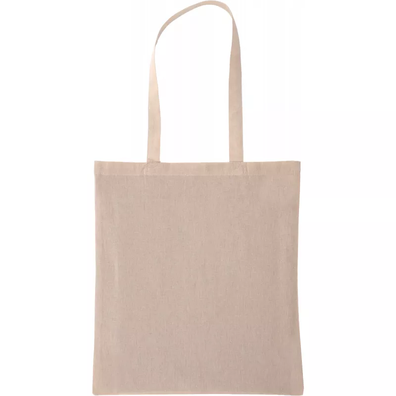 Torba bawełniana z recyklingu z długimi uszami 140 g/m2 LAMBERTO - biały (6235806)