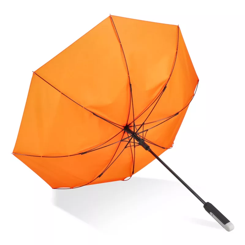 Emerantia 190T Pongee 23" Parasol otwierany automatycznie - pomarańczowy (LT97121-N0026)