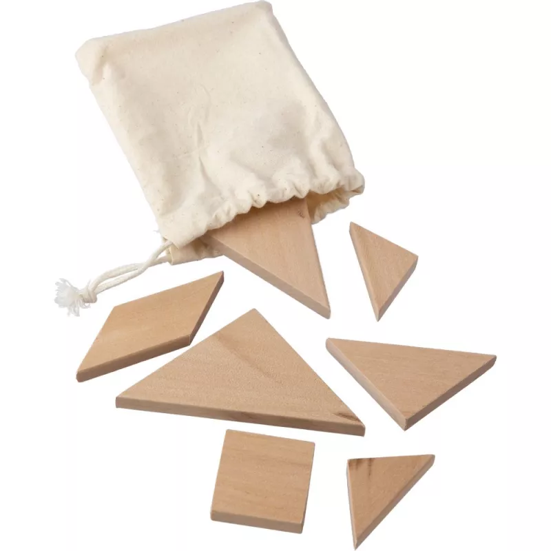 Puzzle tangram - brązowy (VA184-16)