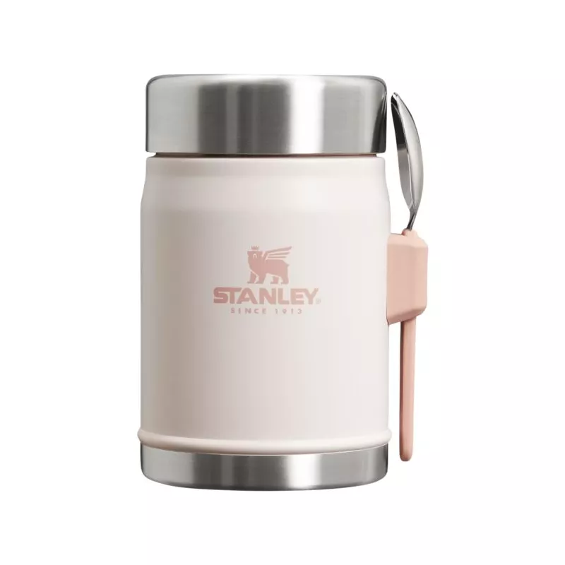 Pojemnik na żywność STANLEY THE LEGENDARY FOOD JAR 400 ml + SPORK - Rose Quartz (1009382106)