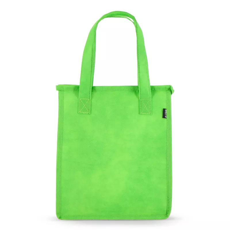 R-PET Torba chłodząca z włókniny 23 x 15 x 27,5 cm 75g/m² - jasnozielony (LT95392-N0032)