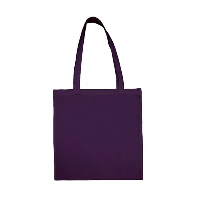 Torba bawełniana 140 g/m² marki SG, 38 x 42 cm, płaska - Purple (60157-PURPLE)