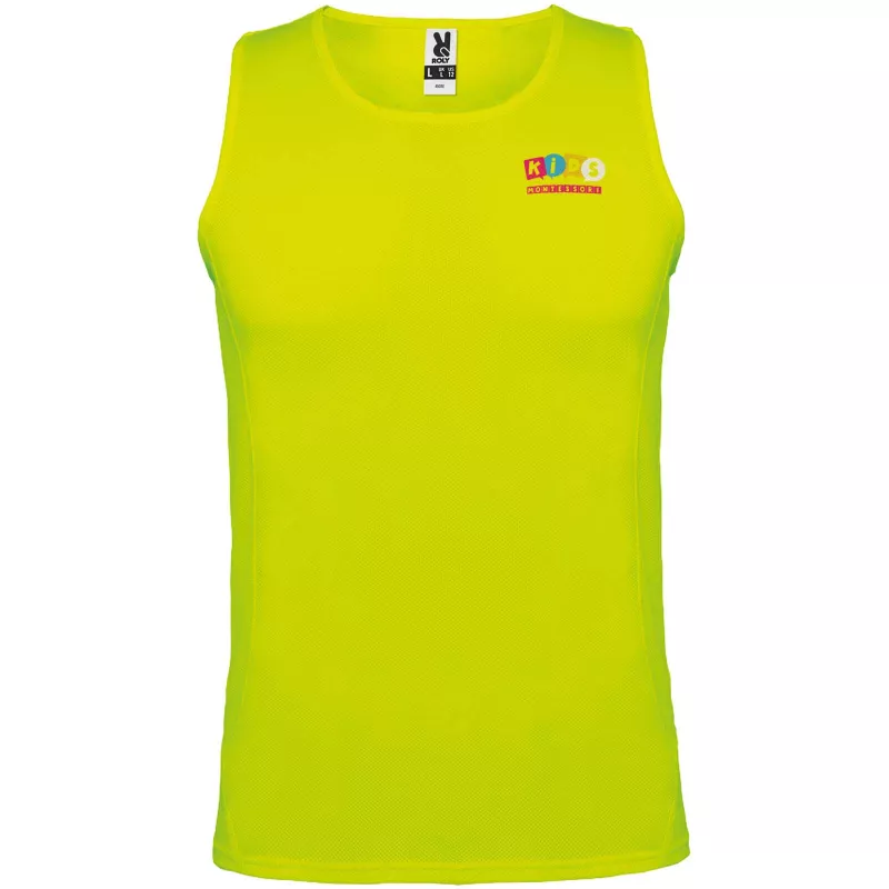 Andre dziecięcy podkoszulek sportowy - Fluor Yellow (K0350-FLYELLOW)
