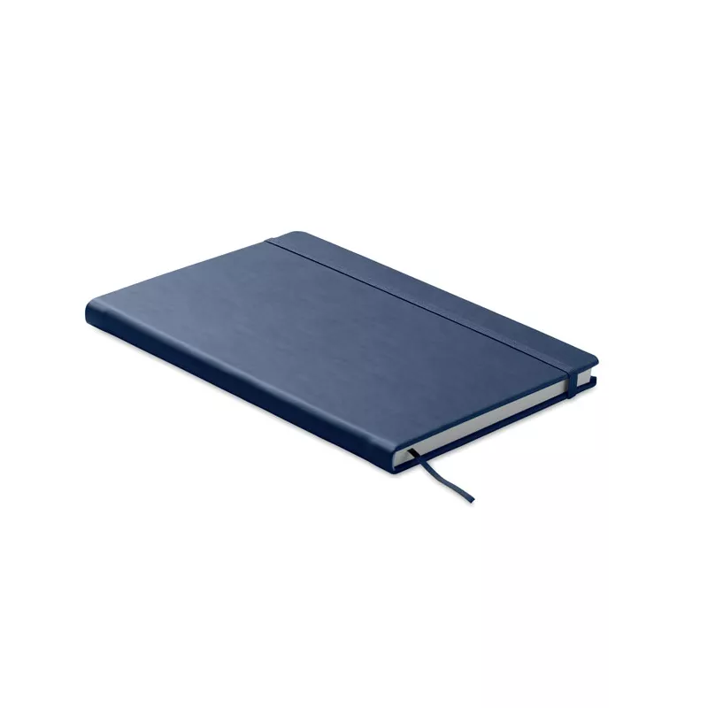 Notes A5 w okładce PU 100 kartek w linię OURS - Niebieski (MO6580-04)