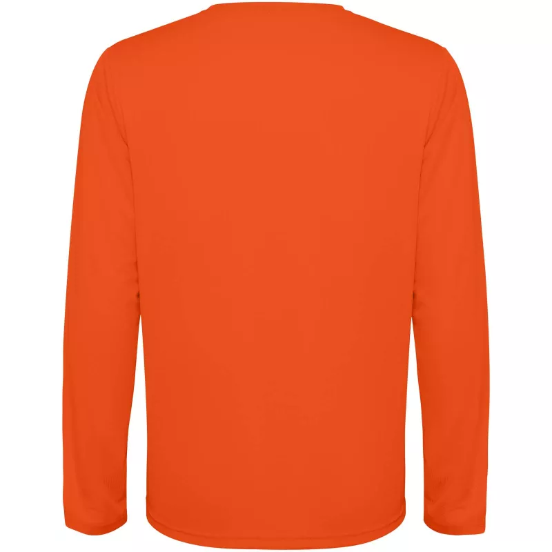 Estoril long sleeve kids t-shirt - Fire orange (K0432-FIREORAN)