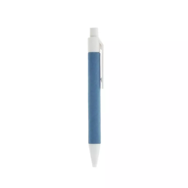Notatnik ok. A7 z długopisem - niebieski (V2793-11)