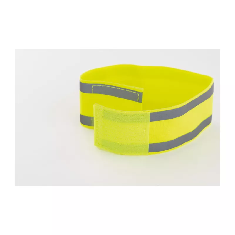Opaska odblaskowa na ramię z lycry VISIBLE ME - Fluorescencyjny Zólty (MO9529-70)