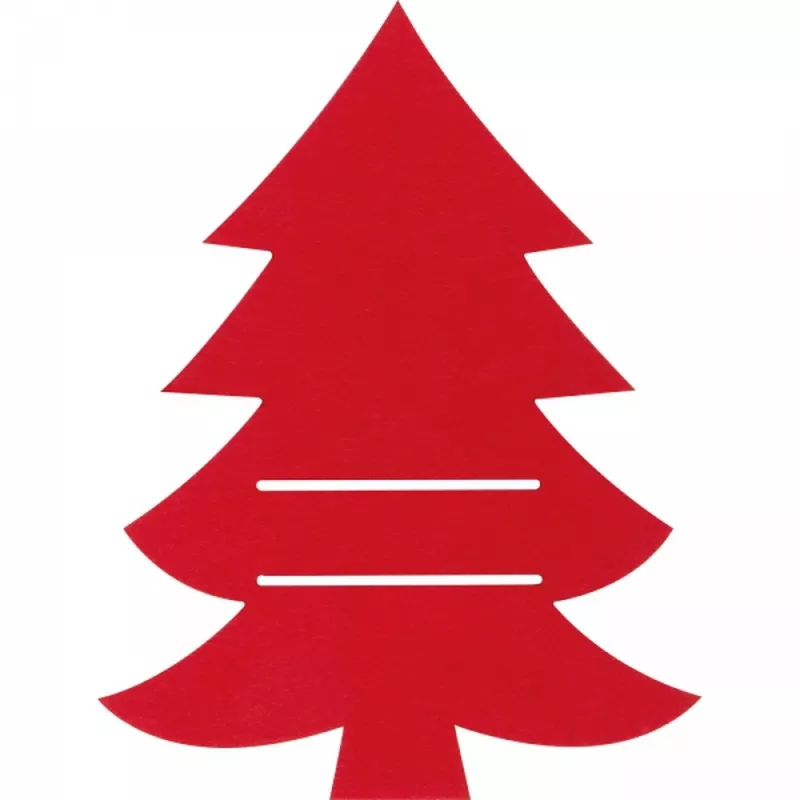 Podkładki do sztućców XMAS LOREDANA - czerwony (8317105)