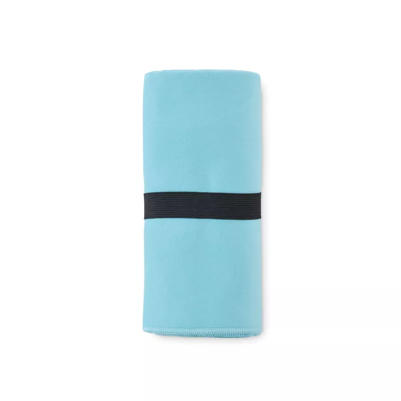 Ręcznik plażowy z mikrofibry 80x160 cm 200 g/m² WAXOFF - Turkusowy (MO2583-12)
