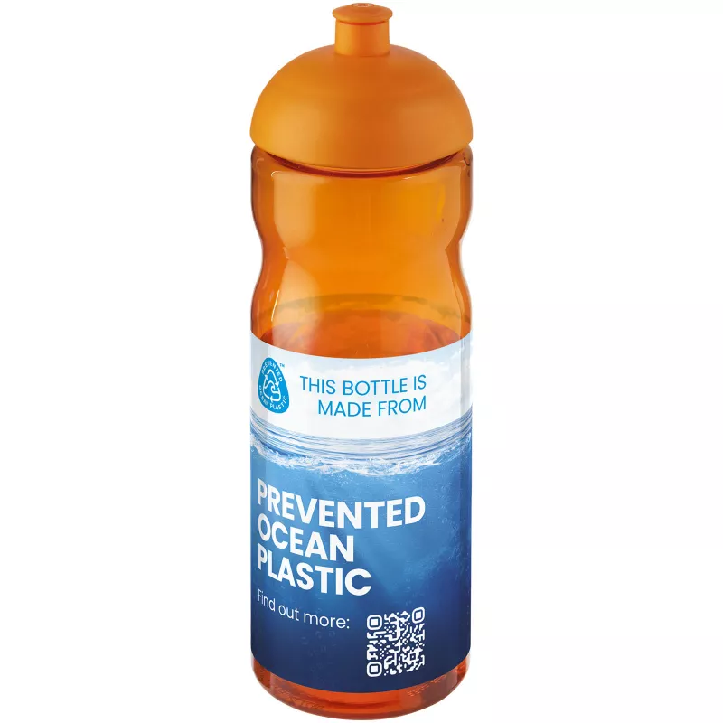 Bidon H2O Eco o pojemności 650 ml z wypukłym wieczkiem - Pomarańczowy (21009831)