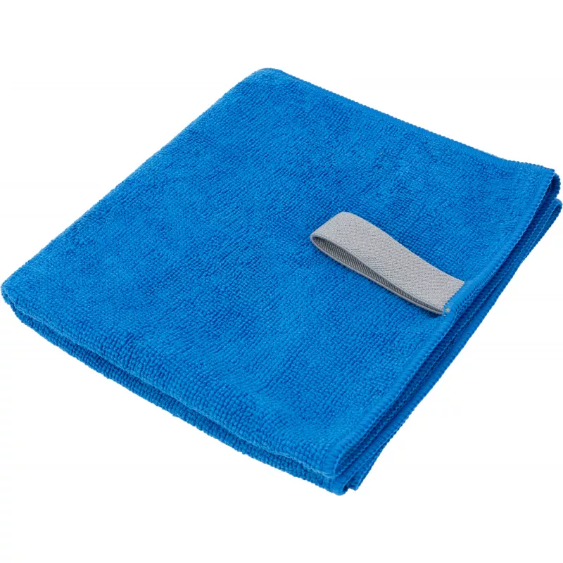 Mały ręcznik z mikrofibry 160 g/m² HUGH - niebieski (7475404)
