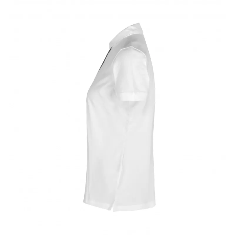 Koszulka bawełniana 185 g/m² ID Polo biznes/Jersey damska 0535 - White (0535-WHITE)