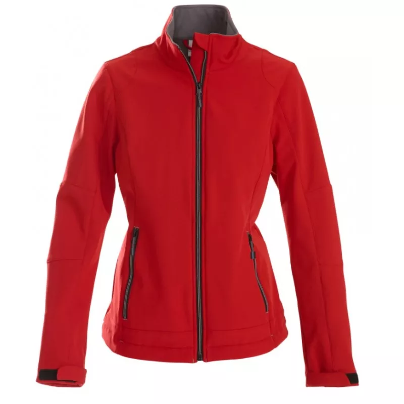 Softshell reklamowy damski 280 g/m² TRIAL - Czerwony (2261045-RED)