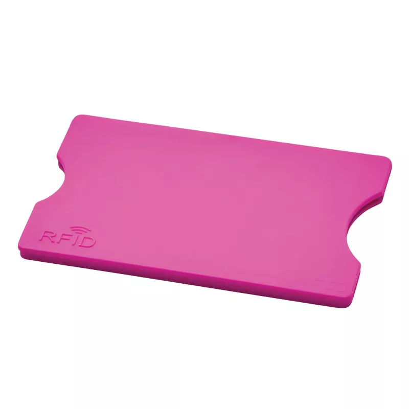 Etui na kartę bankową - magenta (56-0402490)