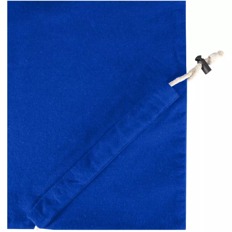 Madras Blend - torba na zakupy, wykonana z recyklingowanej baweły o gramaturze 140 g/m² posiadającej certyfikat GRS, składana - Błękit królewski (12080553)