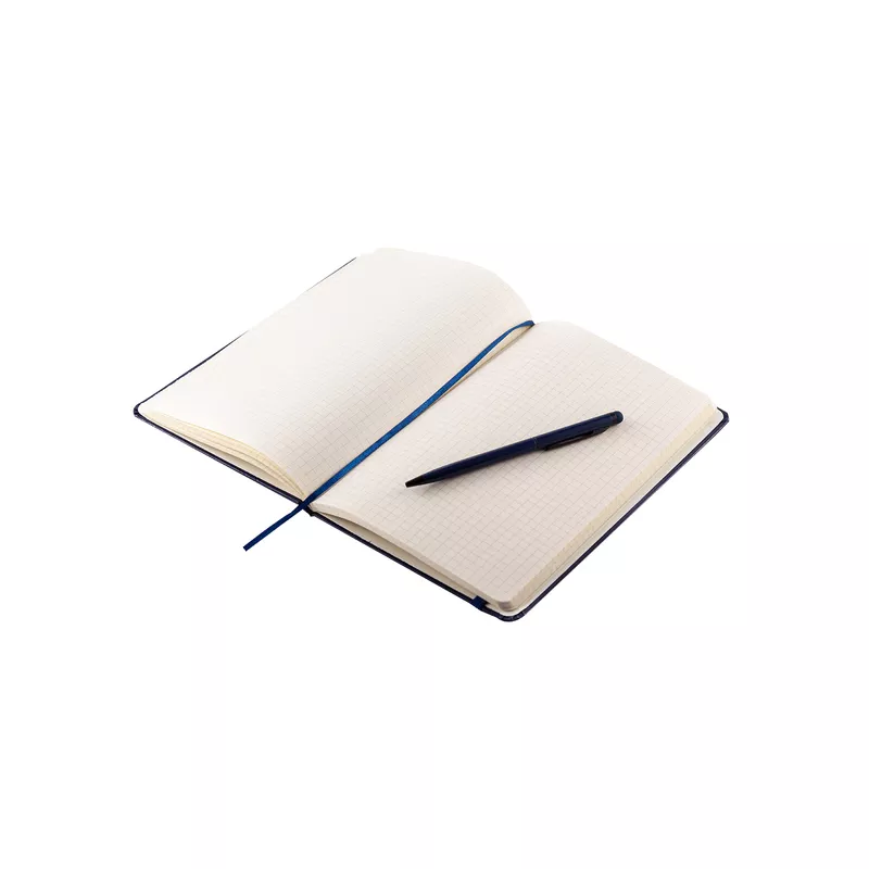 Zestaw notes z długopisem Abrantes - granatowy (R64214.42)