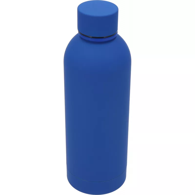 Butelka stalowa soft touch OSTRAVA 750 ml - niebieski (496804)
