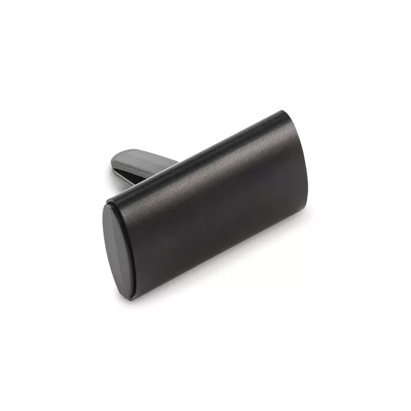 Odświeżacz samochodowy z aluminiową pokrywą CARFRESH - Czarny (MO2960-03)