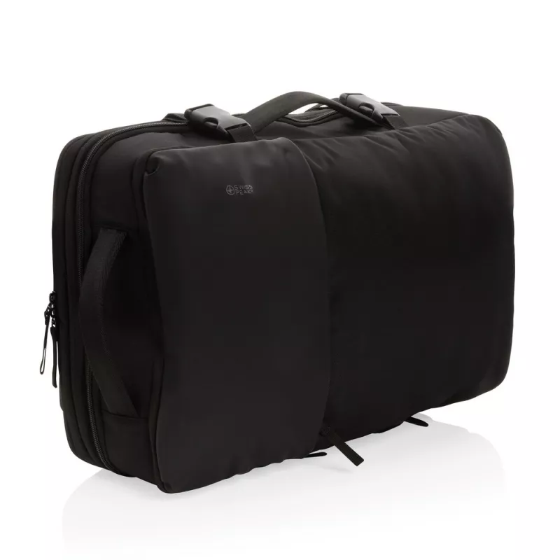 Plecak na laptopa 15,6" Swiss Peak AWARE™ RPET - black (P762.791)