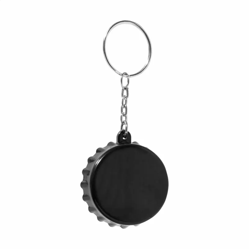 Popcap brelok z otwieraczem do butelek RABS - czarny (AP800336-10)