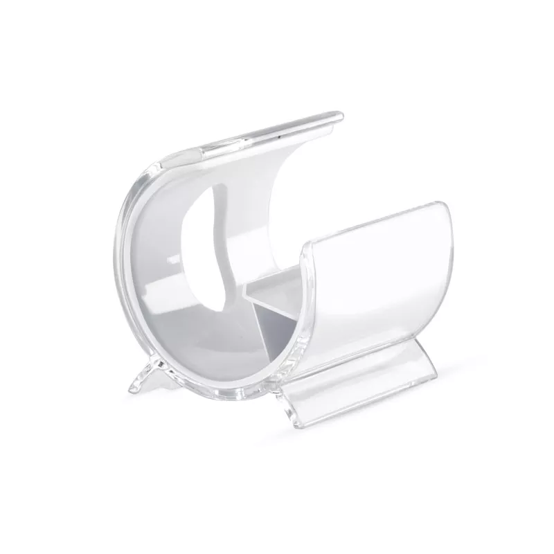 Podstawka na telefon plastikowa STANDIX - Bialy (MO7937-06)