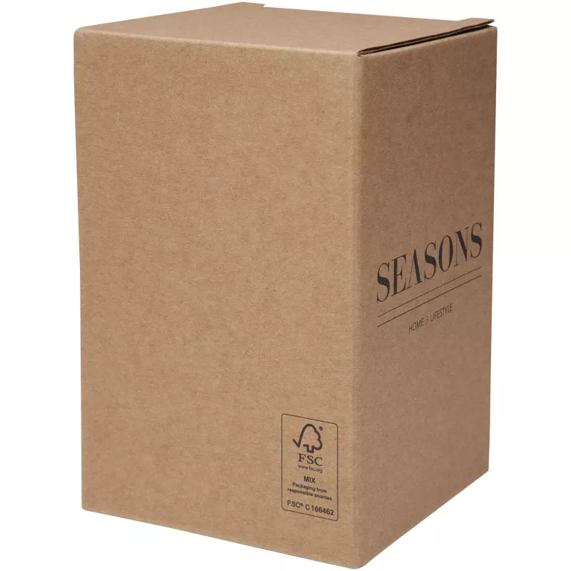 Supo dwuścienny pojemnik śniadaniowy wykonany ze stali nierdzewnej z recyklingu o pojemności 480 ml - Srebrny (11342181)