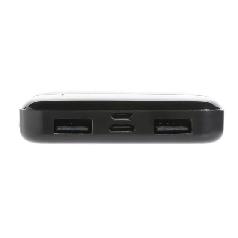 Bezprzewodowy power bank, ładowarka bezprzewodowa - czarny (P322.671)