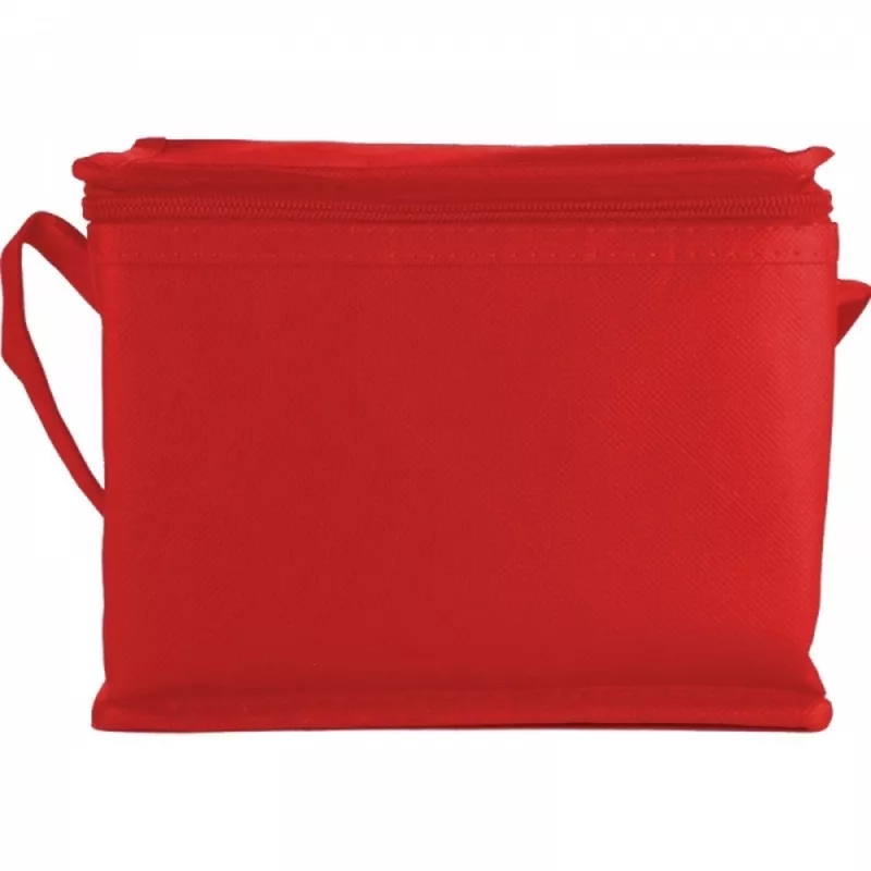 Torba termiczna non woven na 6 puszek 330 ml NIEBY - czerwony (154205)
