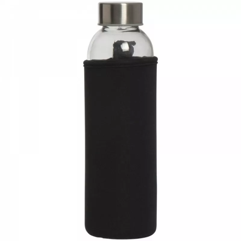 Butelka szklana KLAGENFURT 500 ml - czarny (084203)