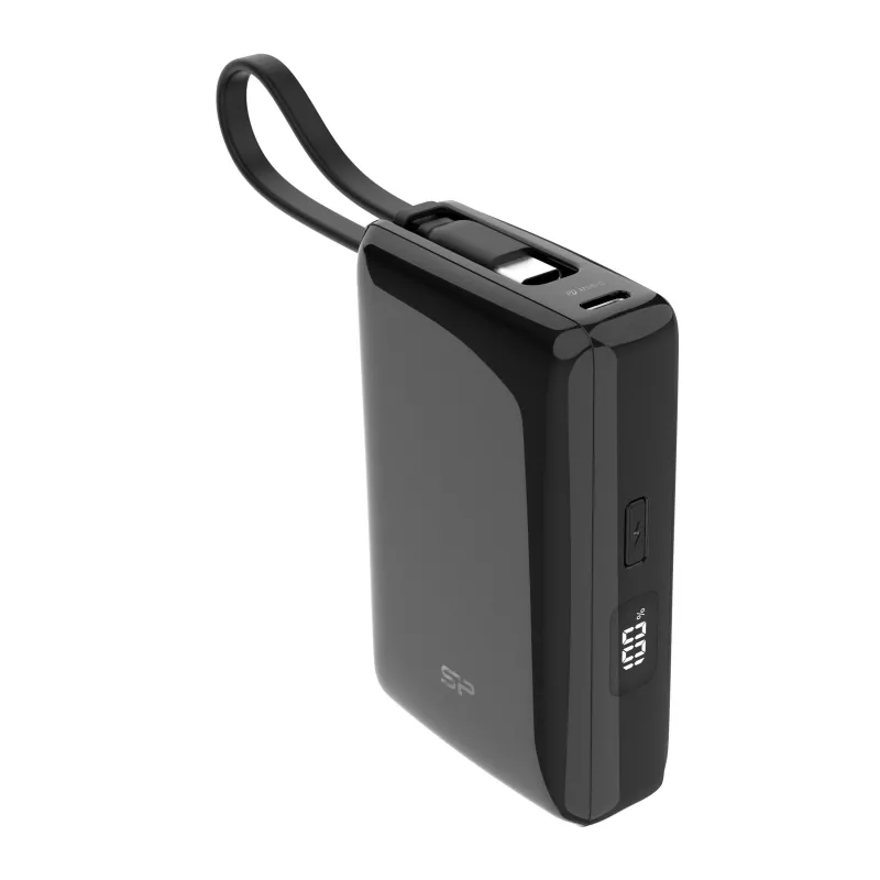 Power bank 10 000 mAh Silicon Power CP10 - czarny (EG834503)