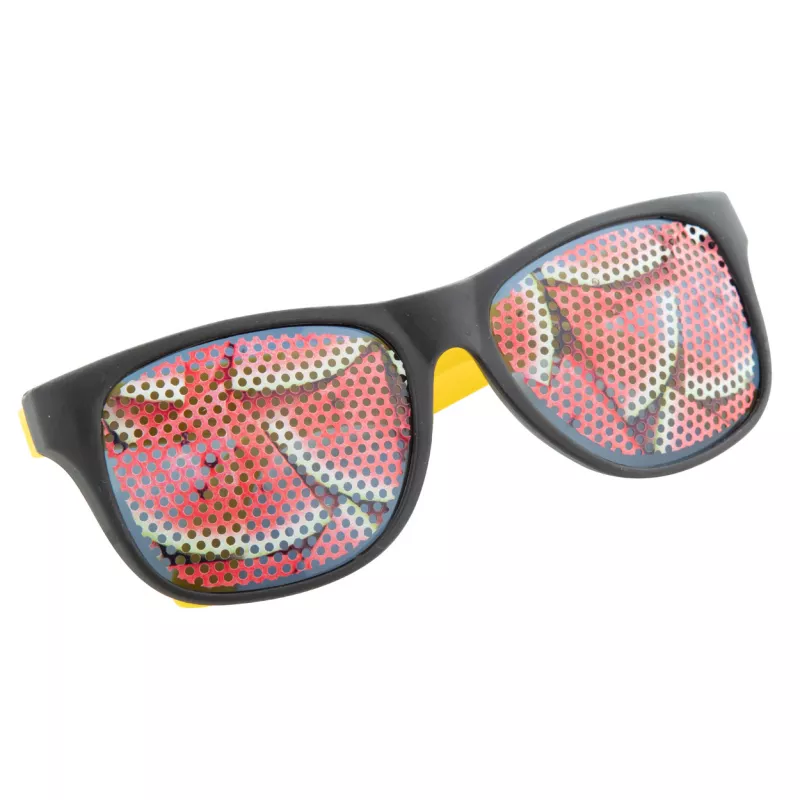 Okulary przeciwsłoneczne GLAZE - żółty (AP810378-02)