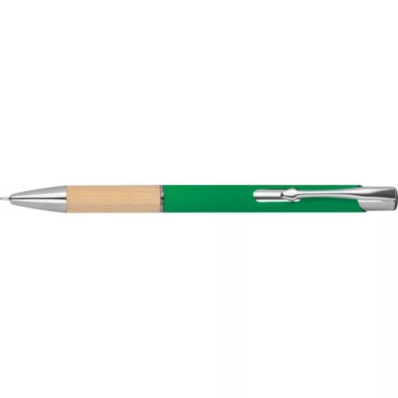 Długopis metalowy półżelowy NAPLES - zielony (433309)